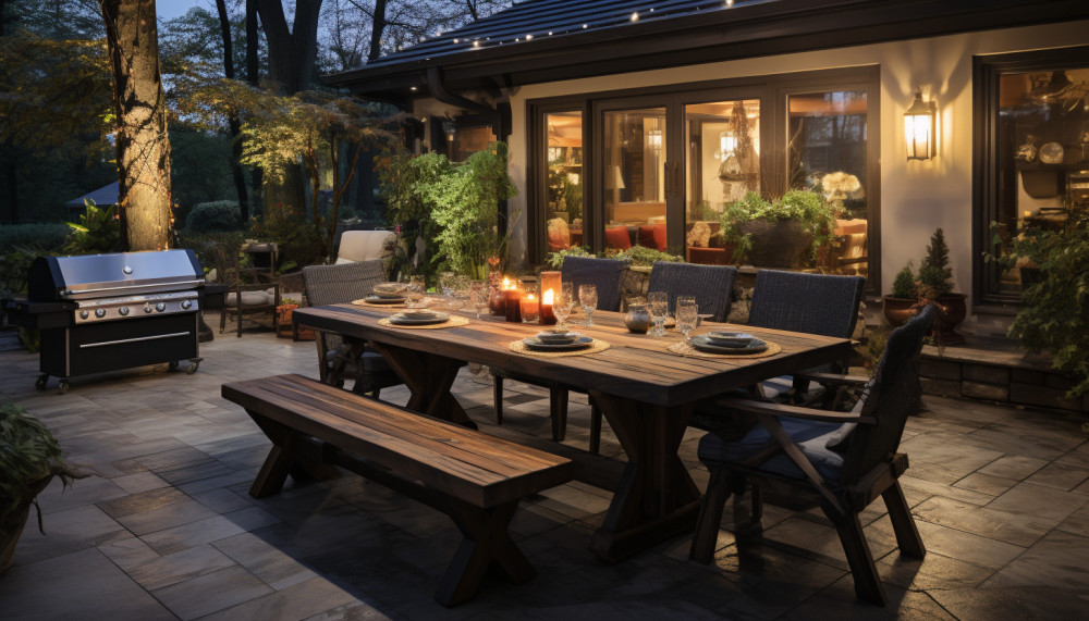 The right company to help set up your patio.